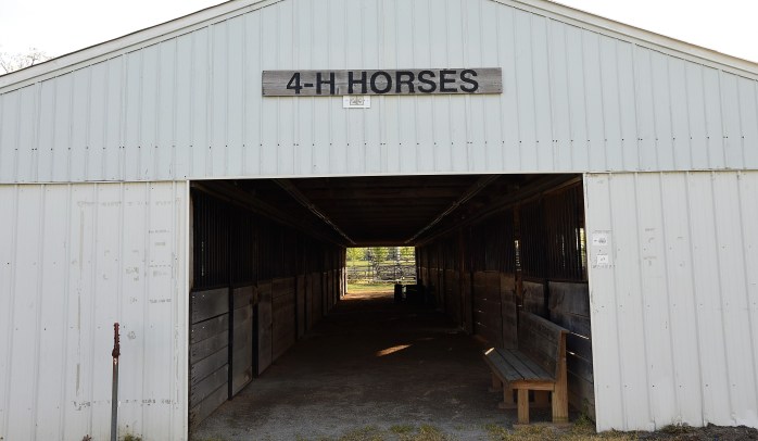 4-H horse barn