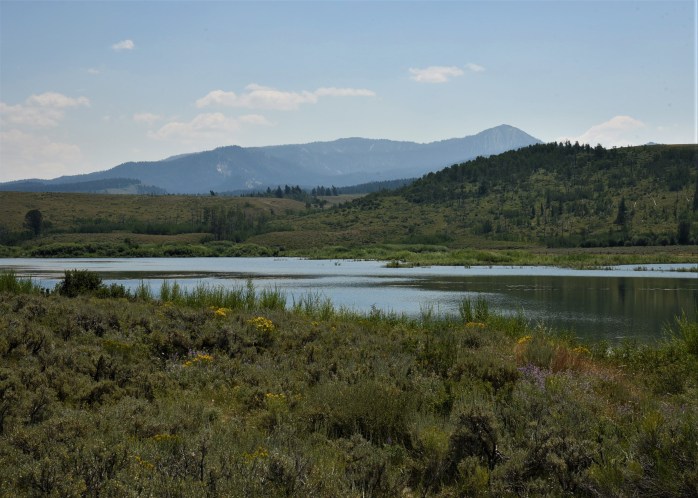 Reservoir at the end of Uhl Hill Road