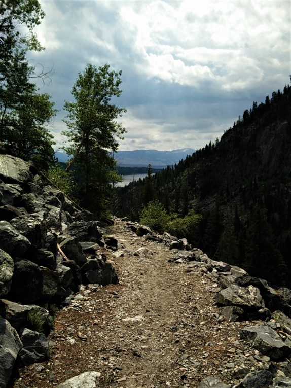 View along Death Canyon trail