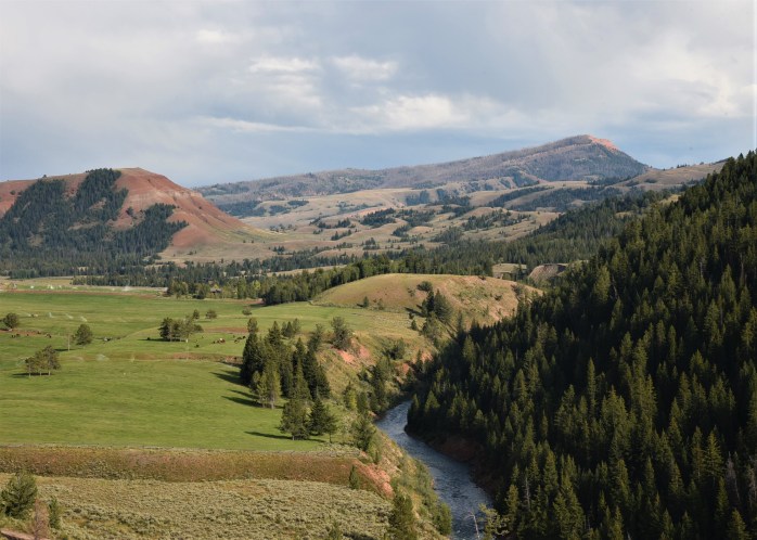 View from the top of the canyon