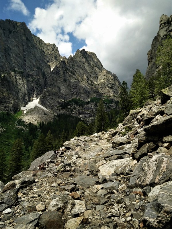 Weather moving in along trail