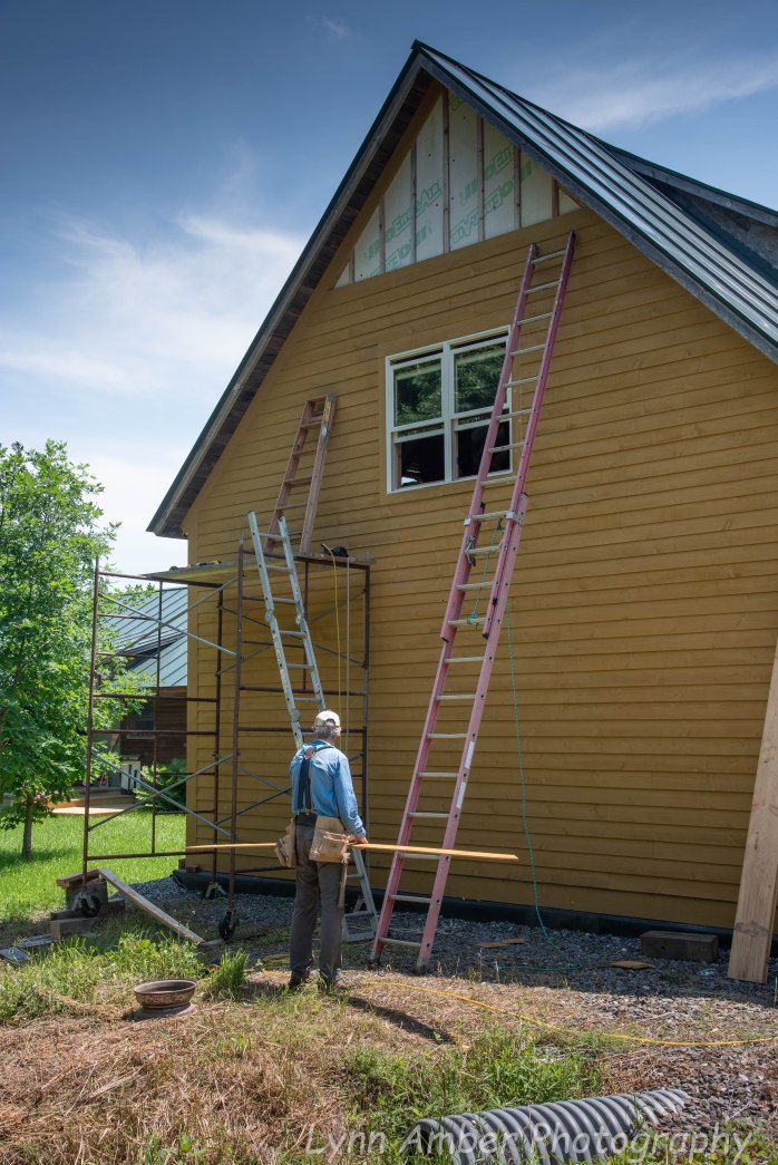 Garage Siding Project