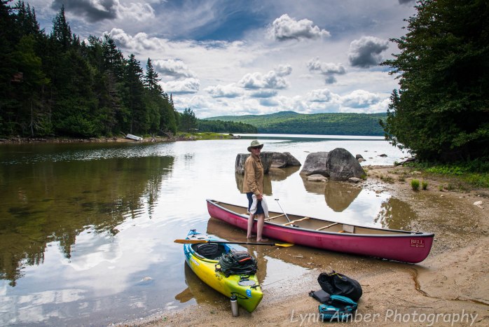 Jim at Little Averill Lake boat launch